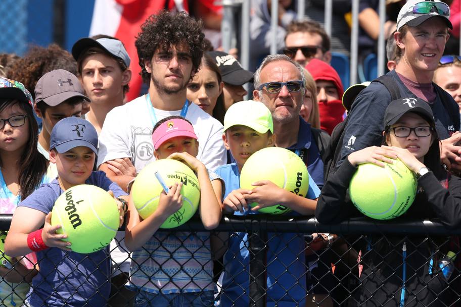 Fans di Roger Federer. (Getty Images)